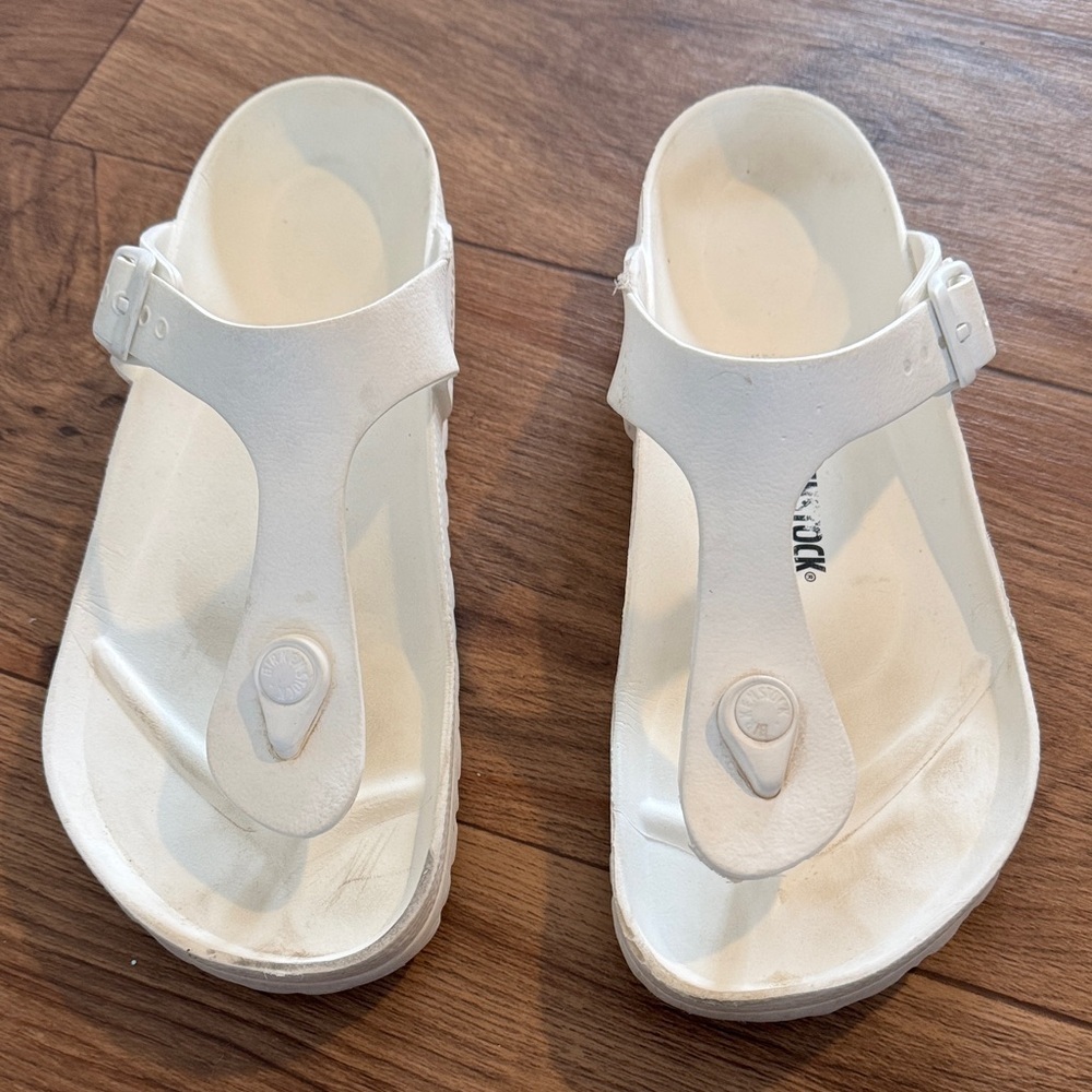 Birkenstock Kids Cream Sandals